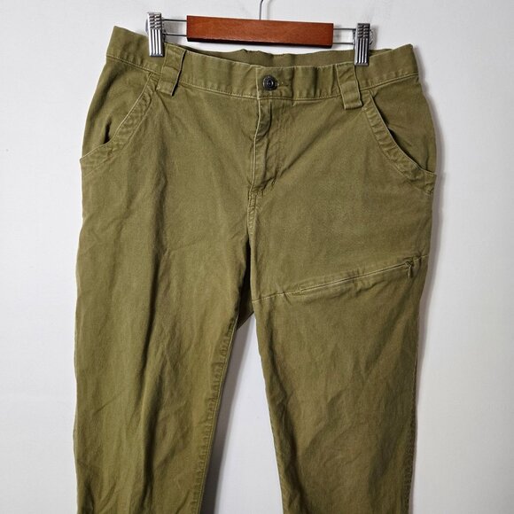 Duluth Trading Co. Women's Size 8 Rootstock Gardening Utility Jogger Pants Green - Picture 2 of 11